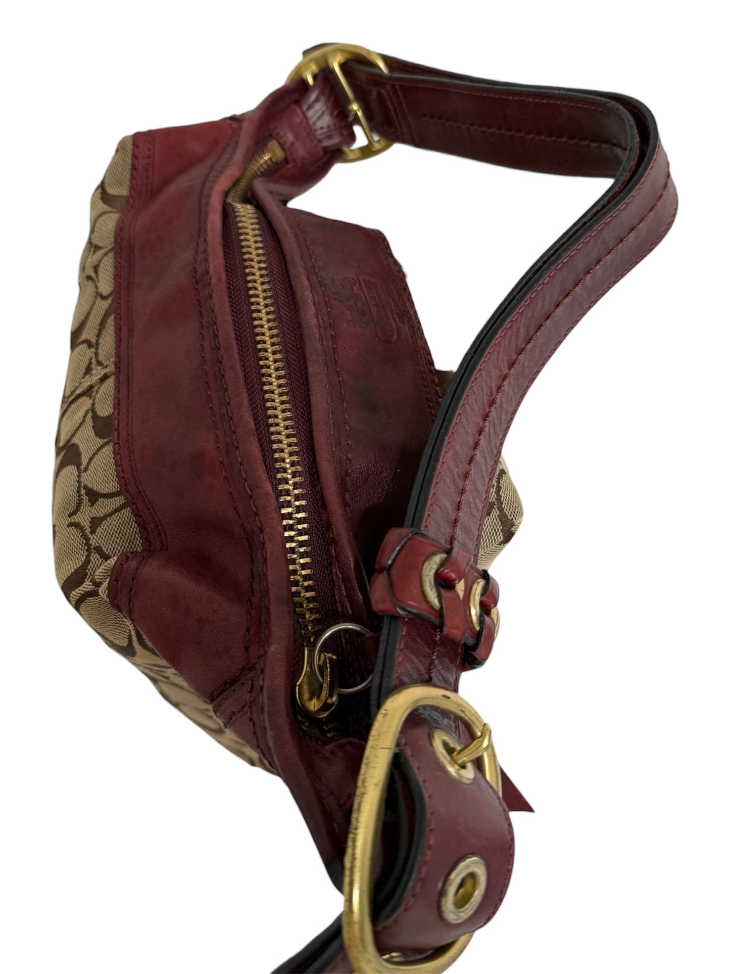 Coach Signature Jacquard Bucket Bag
