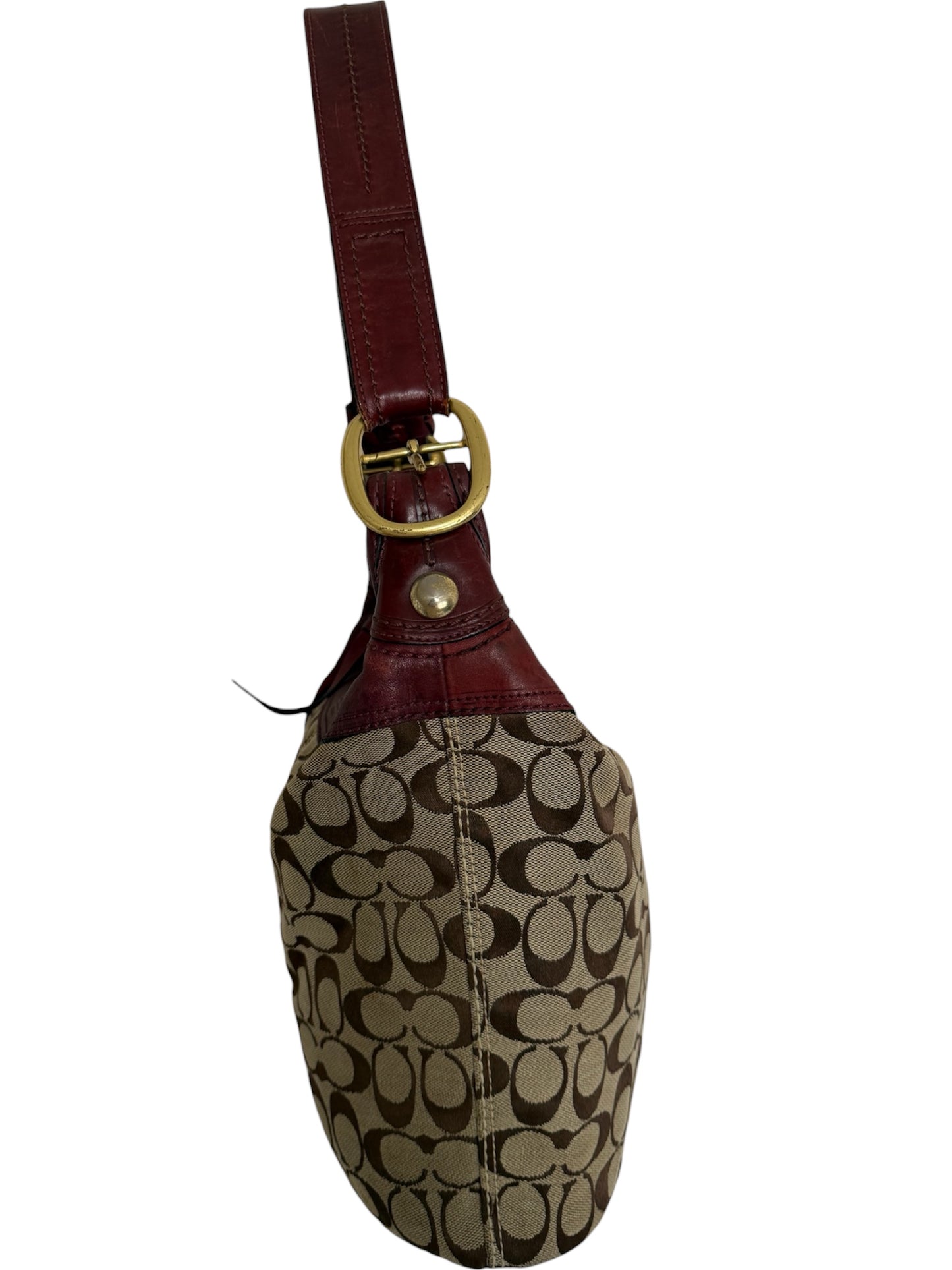 Coach Signature Jacquard Bucket Bag