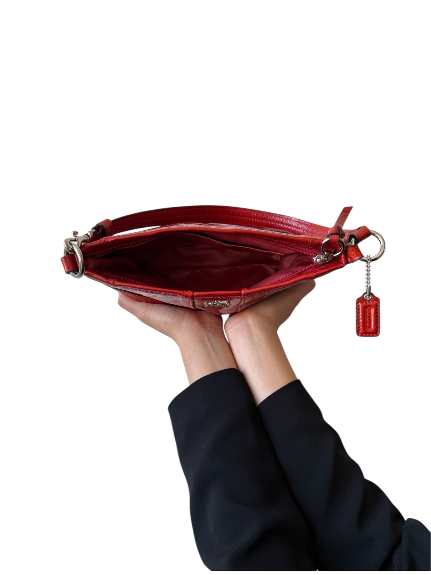 Signature Sufflette Red leather mini bag