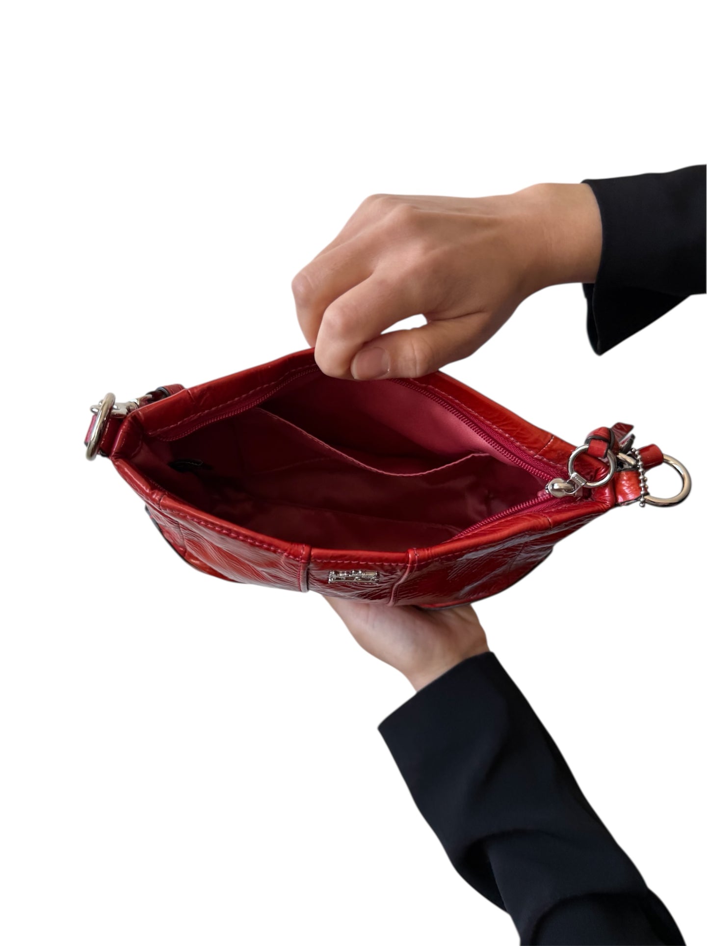 Signature Sufflette Red leather mini bag