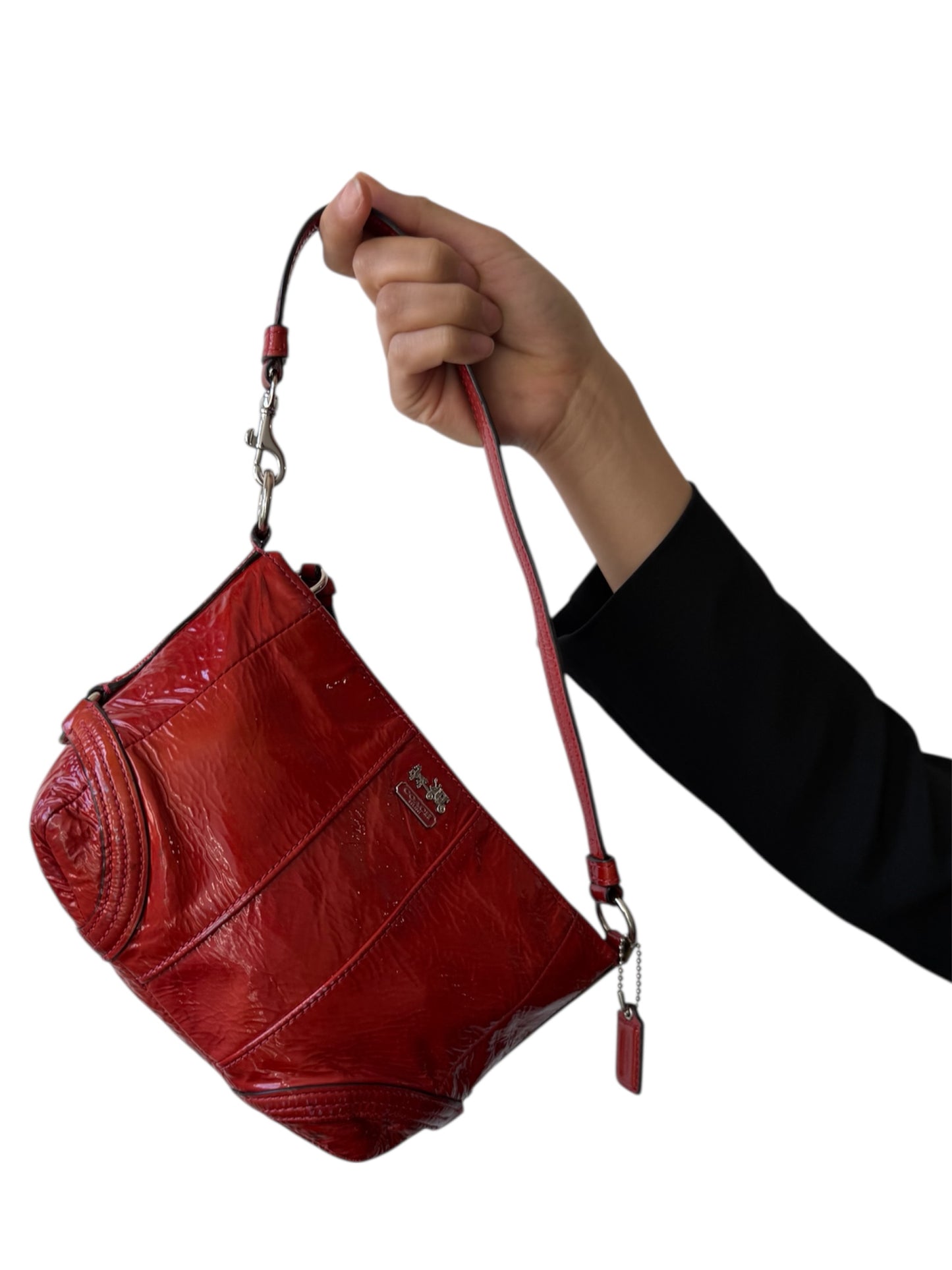 Signature Sufflette Red leather mini bag