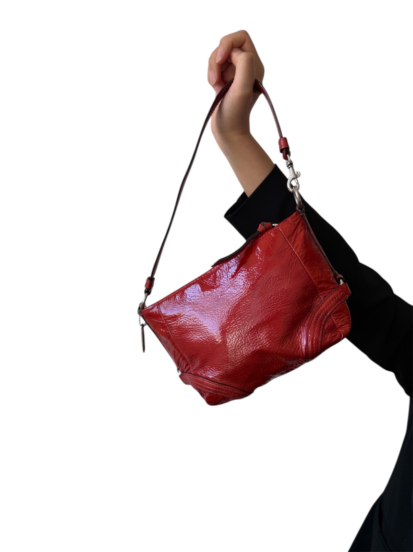 Signature Sufflette Red leather mini bag