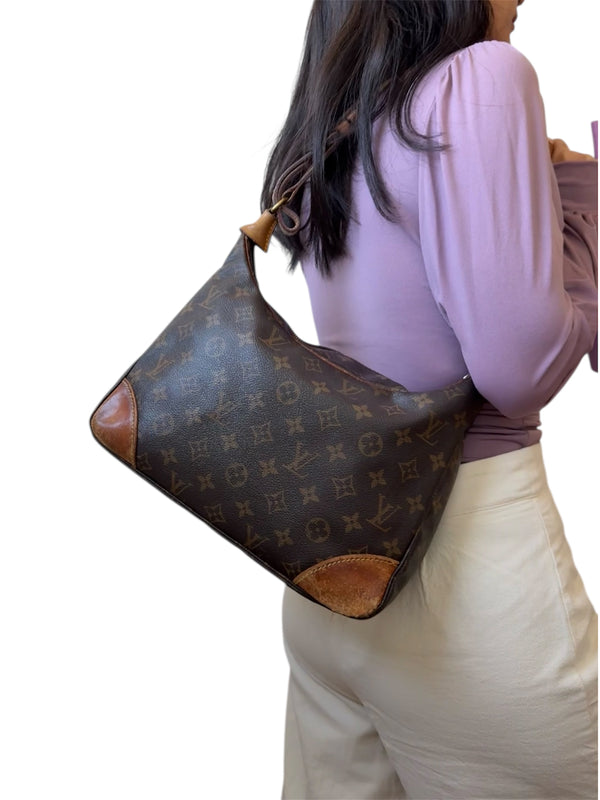 Louis Vuitton - Brown Monogram with Natural Leather Trim