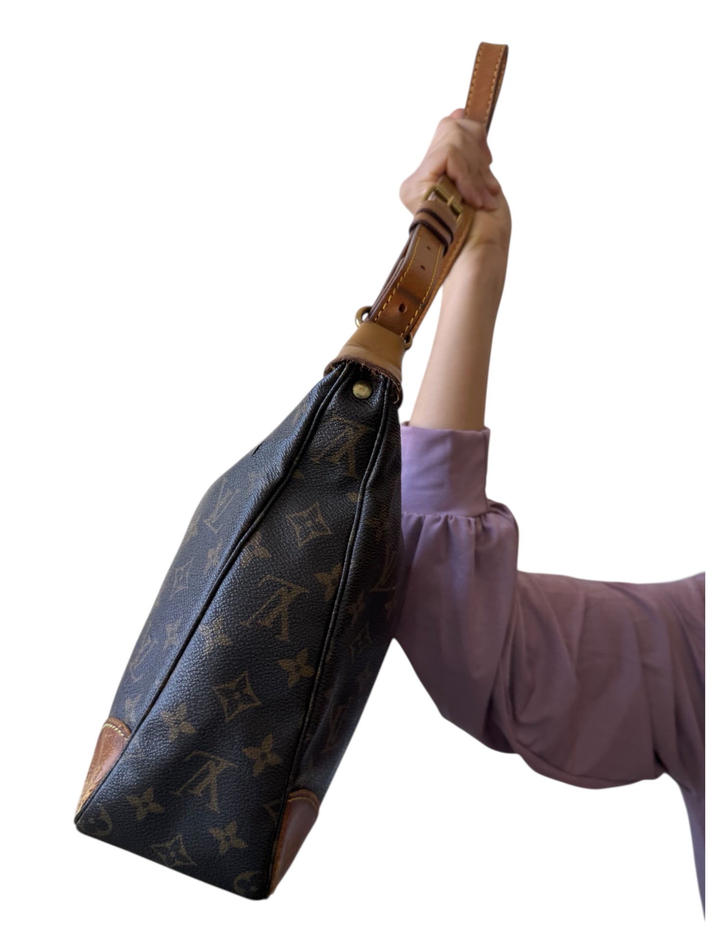 Louis Vuitton - Brown Monogram with Natural Leather Trim