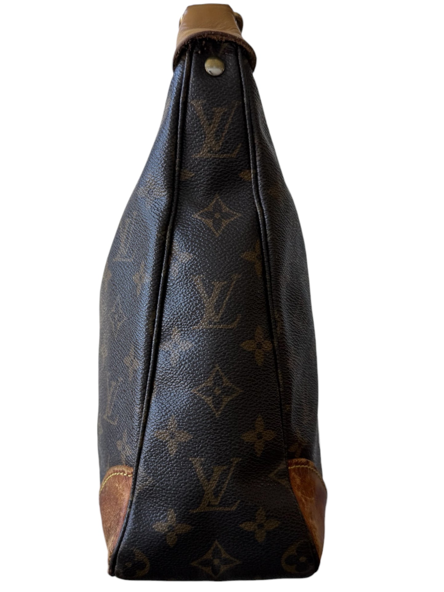 Louis Vuitton - Brown Monogram with Natural Leather Trim